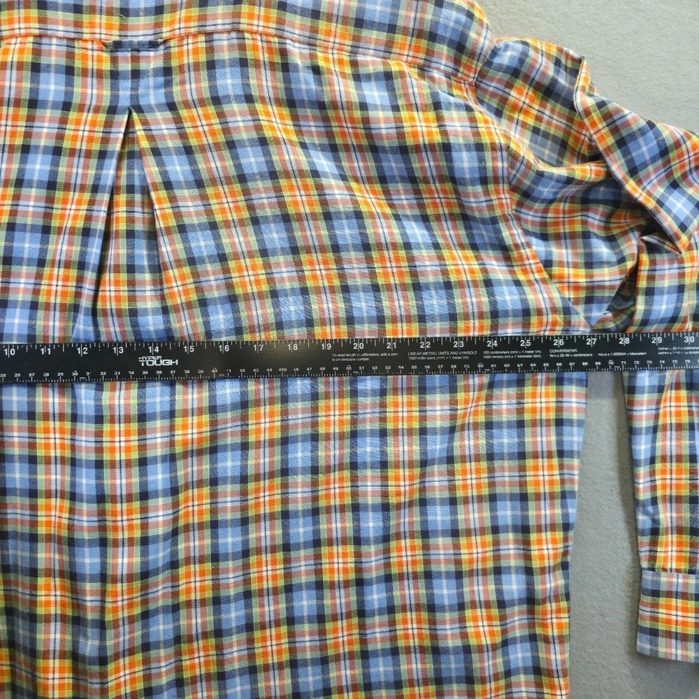 Judson Wade Collection Men's Long Sleeve Button Up Plaid Flannel Size XL‎